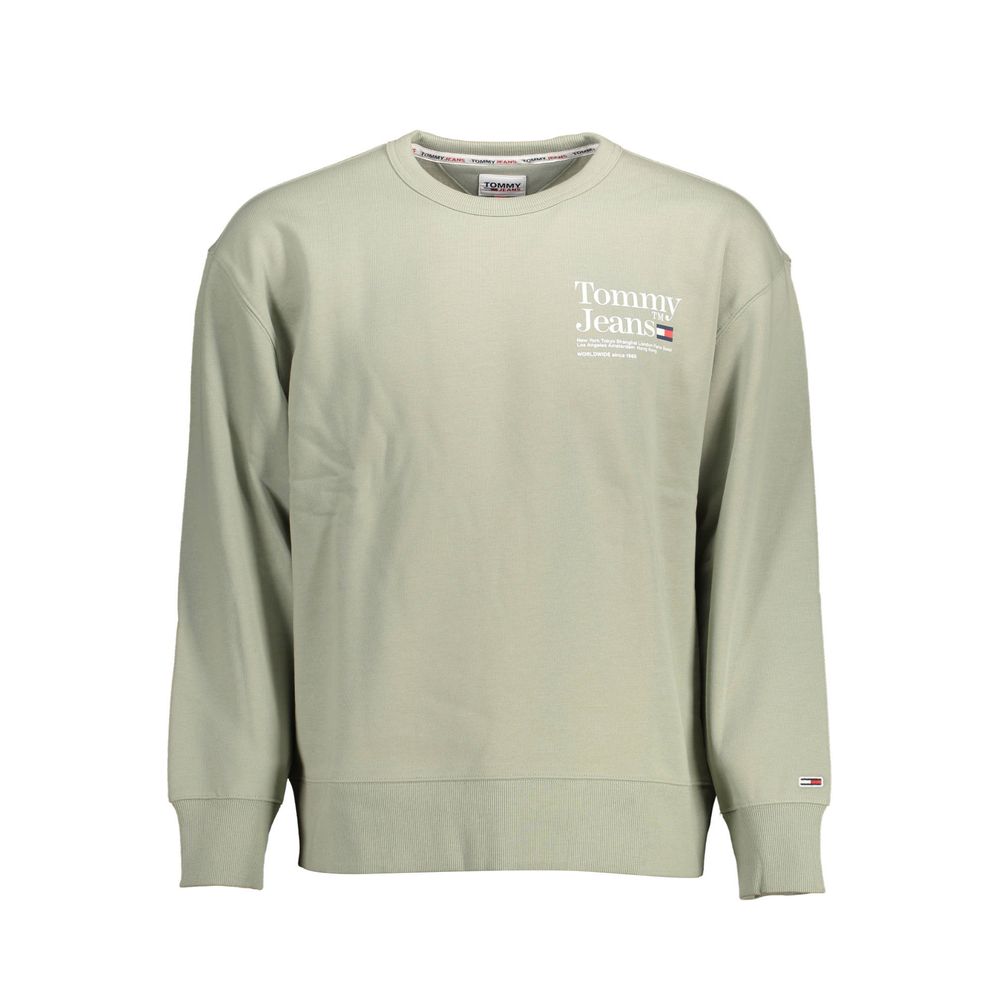 Suéter Tommy Hilfiger de algodón verde para hombre