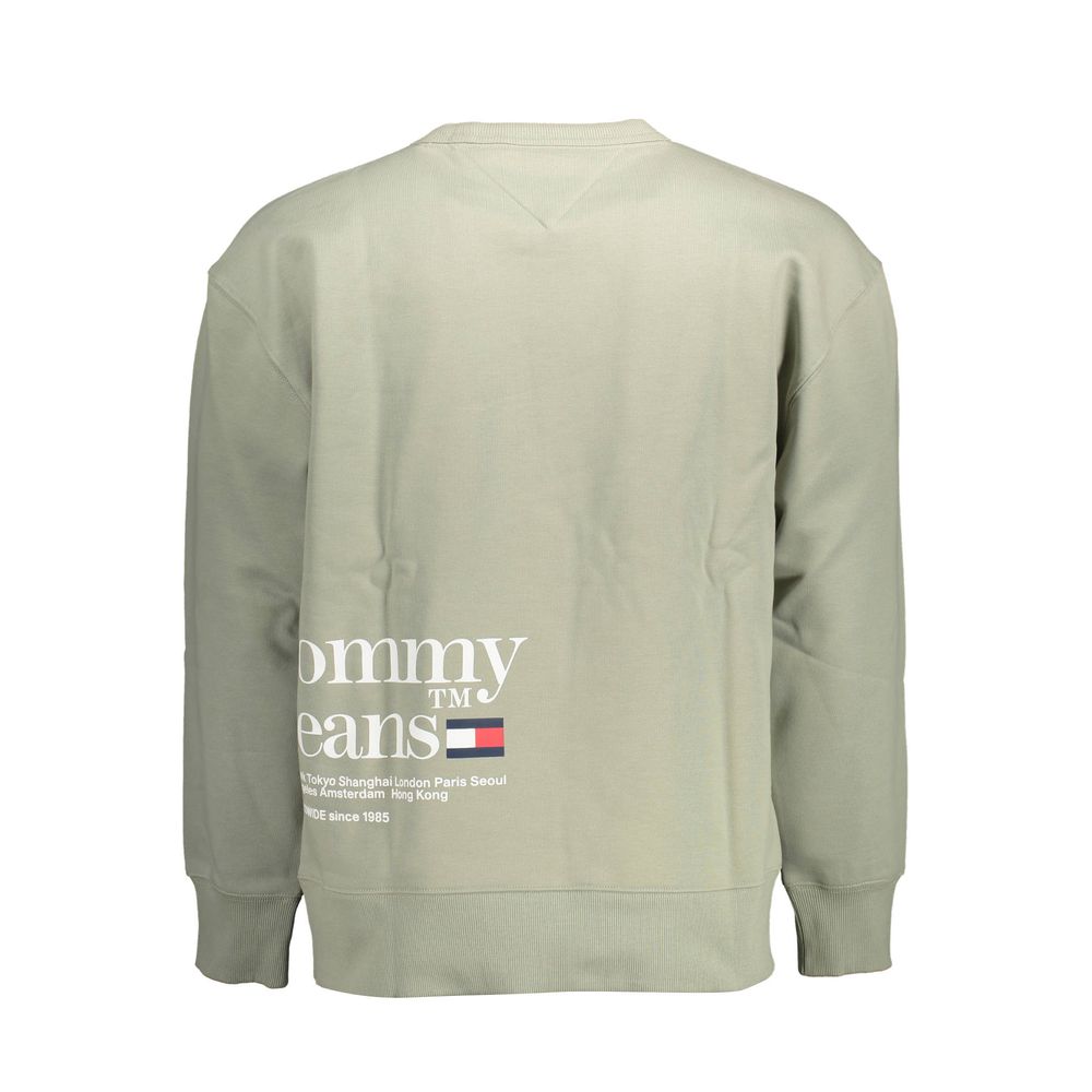 Suéter Tommy Hilfiger de algodón verde para hombre