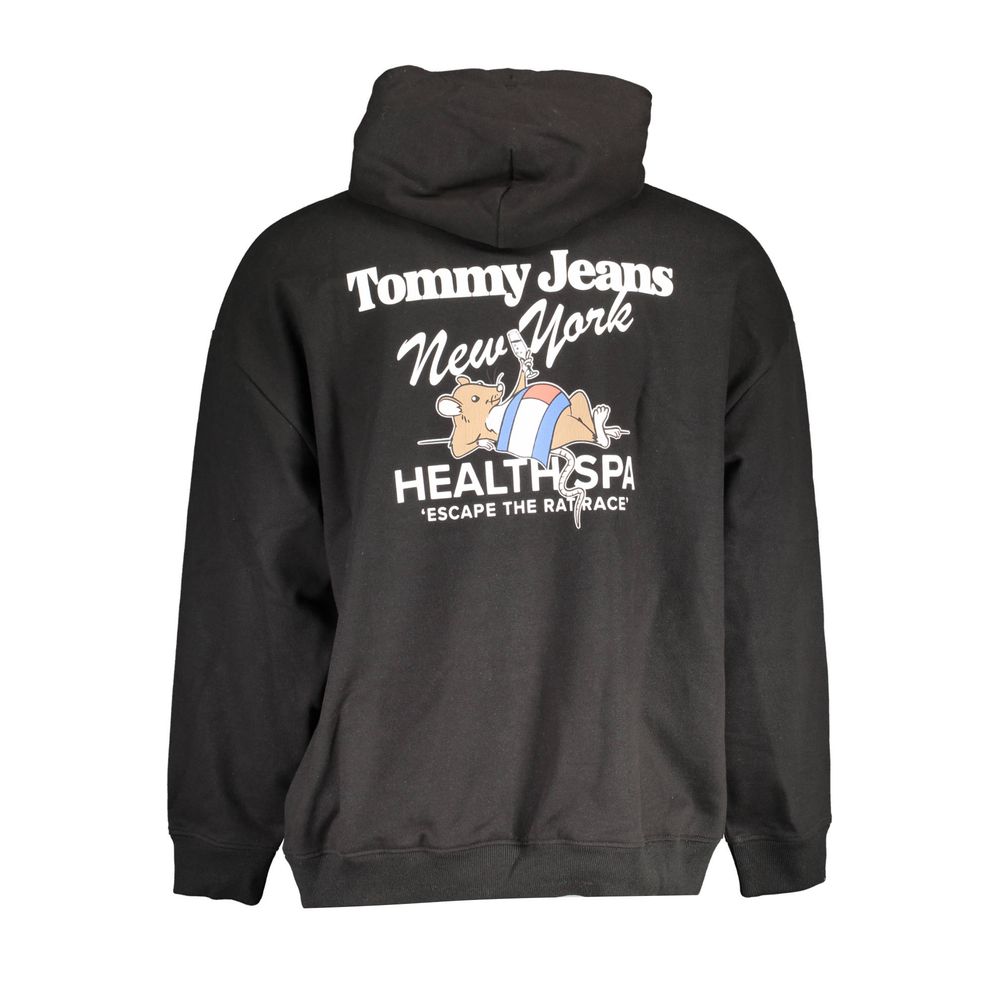 Suéter Tommy Hilfiger de algodón negro para hombre