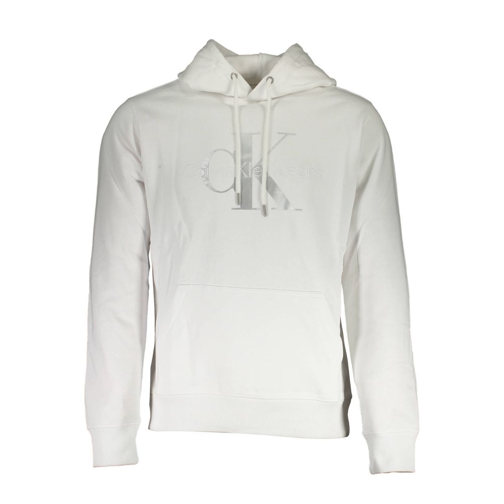 Suéter de algodón blanco de Calvin Klein para hombre