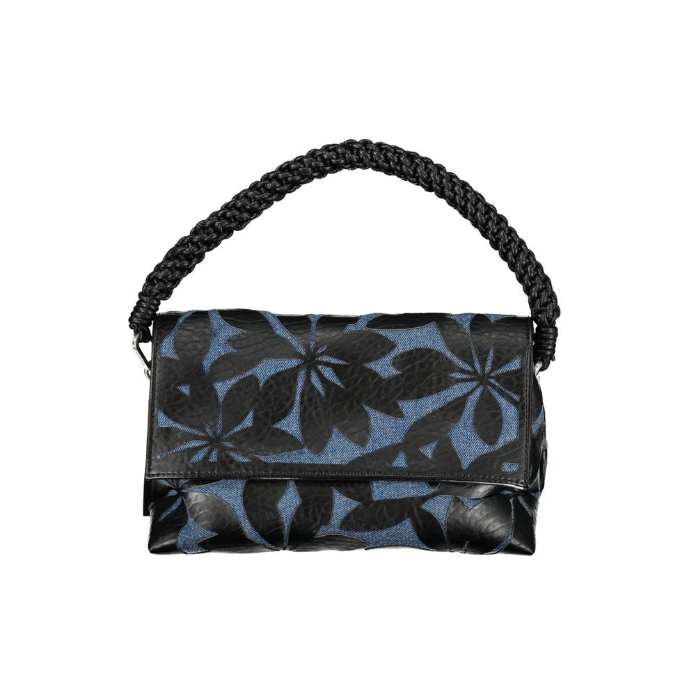Bolso de mano Desigual de polietileno negro