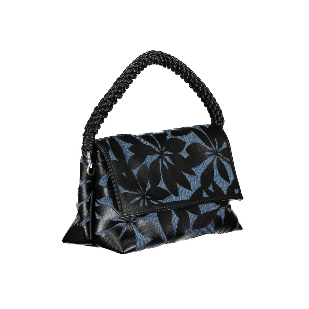 Bolso de mano Desigual de polietileno negro