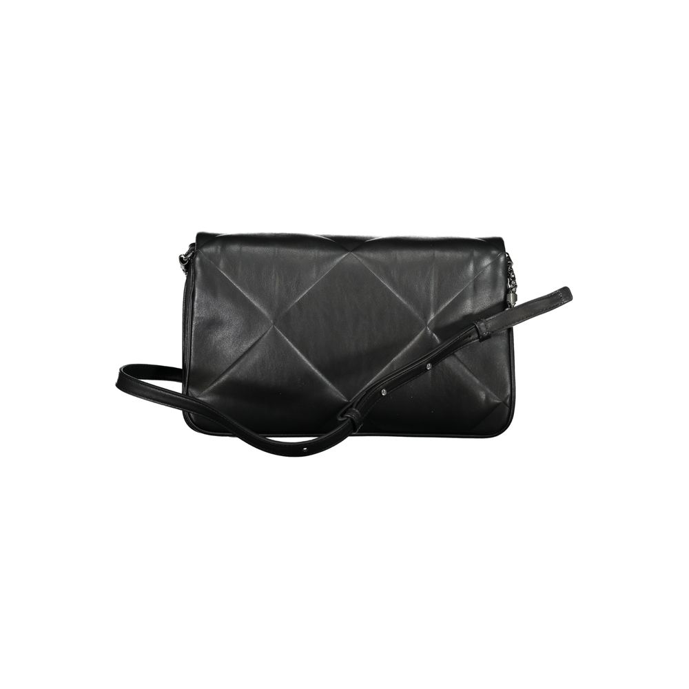 Bolso de mano de poliéster negro de Calvin Klein