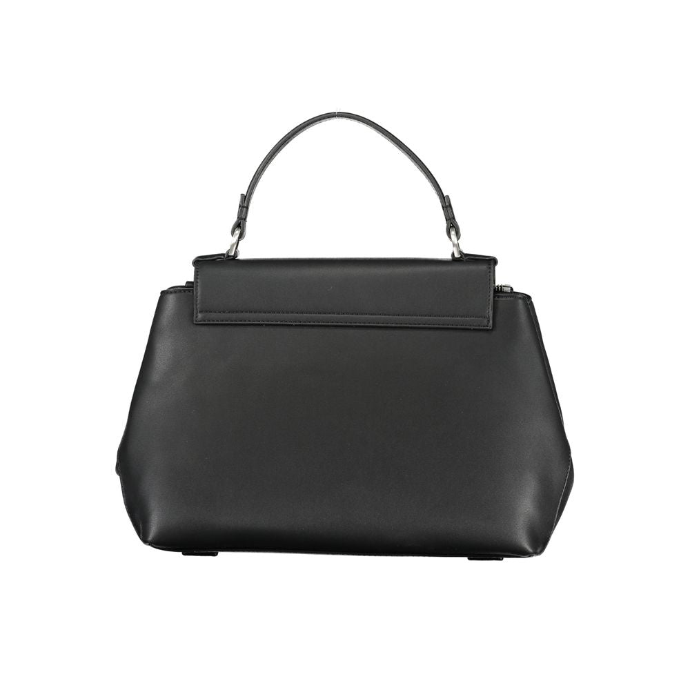 Bolso de mano de poliéster negro de Calvin Klein