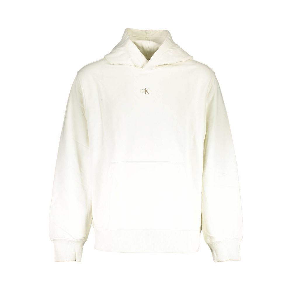 Suéter de algodón blanco de Calvin Klein para hombre
