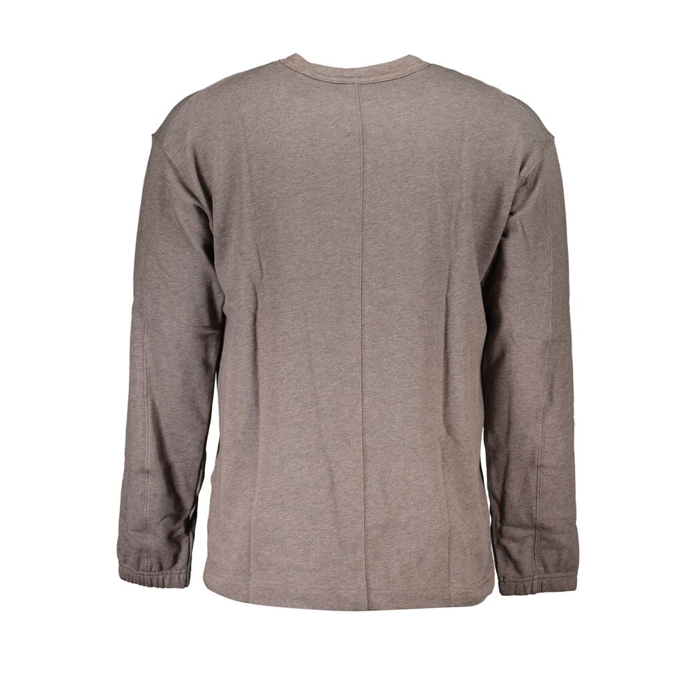Suéter de algodón marrón de Calvin Klein para hombre