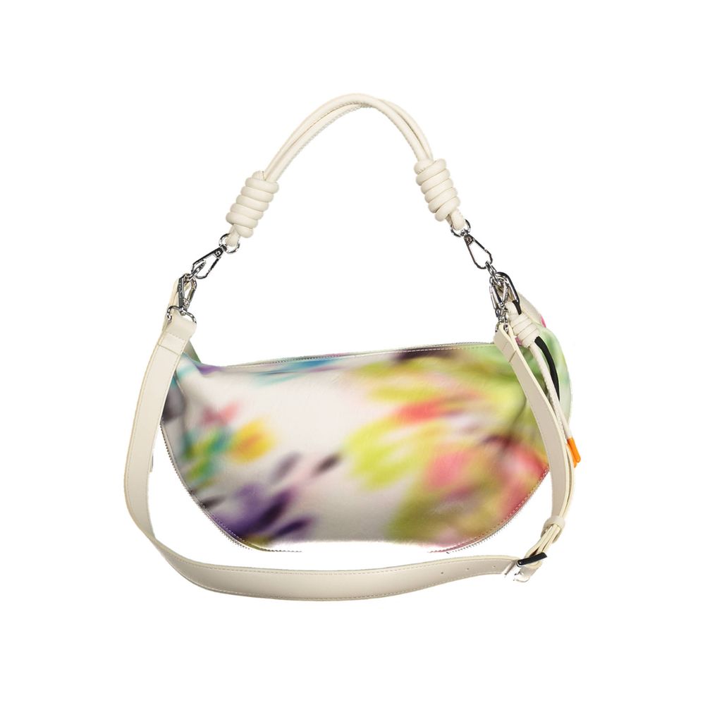 Bolso de mano para mujer Desigual de polietileno blanco