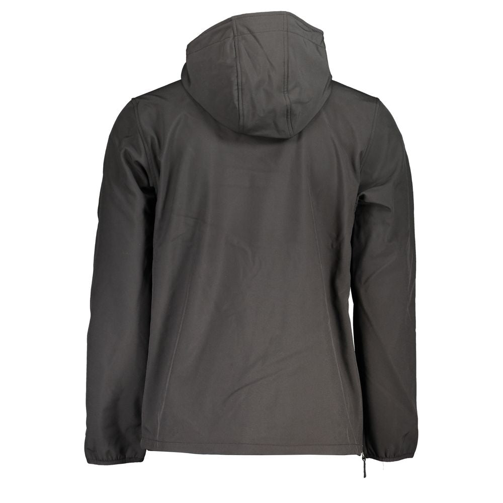 Chaqueta de poliéster negra para hombre de Noruega 1963