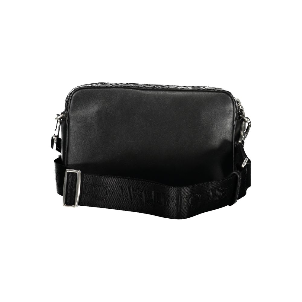 Bolso de mano de poliéster negro de Calvin Klein