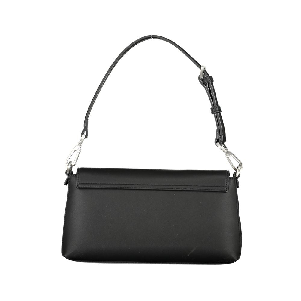 Bolso de mano de poliéster negro de Calvin Klein