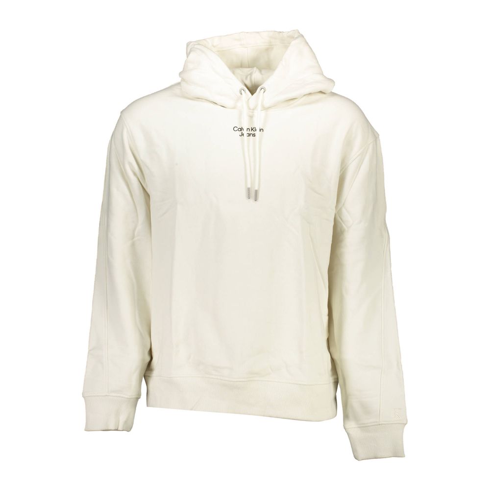 Suéter de algodón blanco de Calvin Klein para hombre