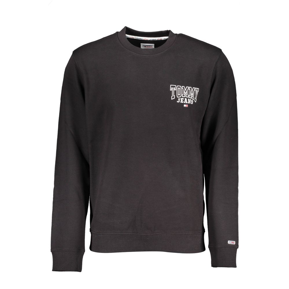 Suéter Tommy Hilfiger de algodón negro para hombre