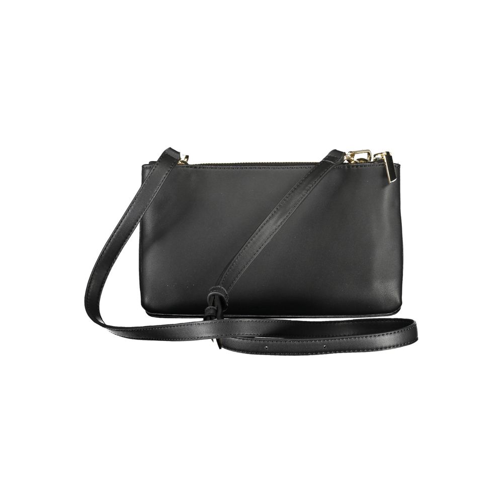 Bolso de mano de poliéster negro de Calvin Klein