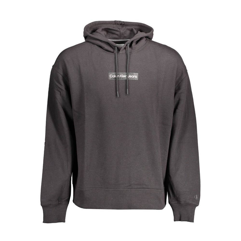 Suéter de algodón negro de Calvin Klein para hombre