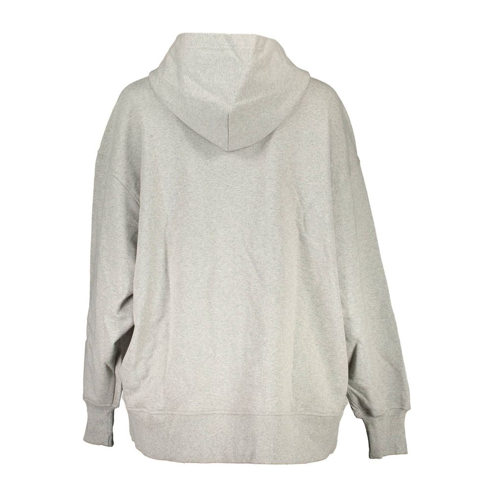 Suéter de algodón gris de Calvin Klein para mujer
