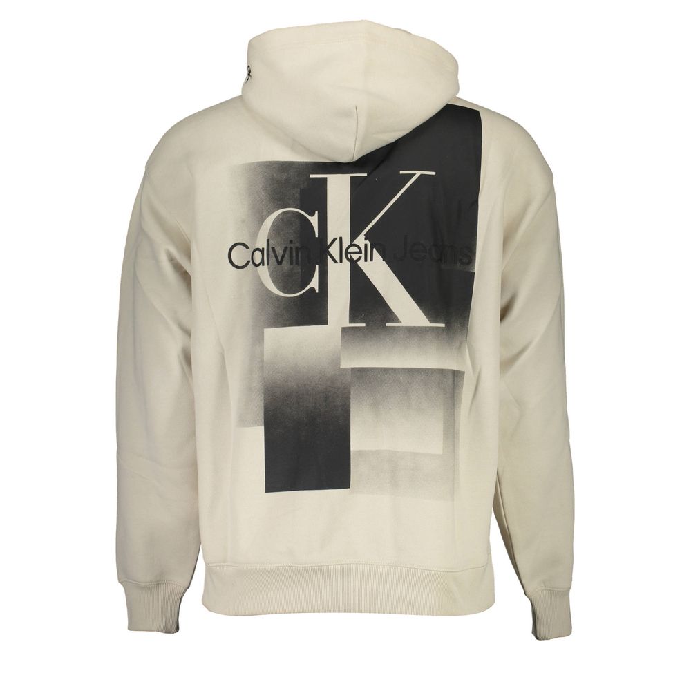 Suéter de algodón beige de Calvin Klein para hombre