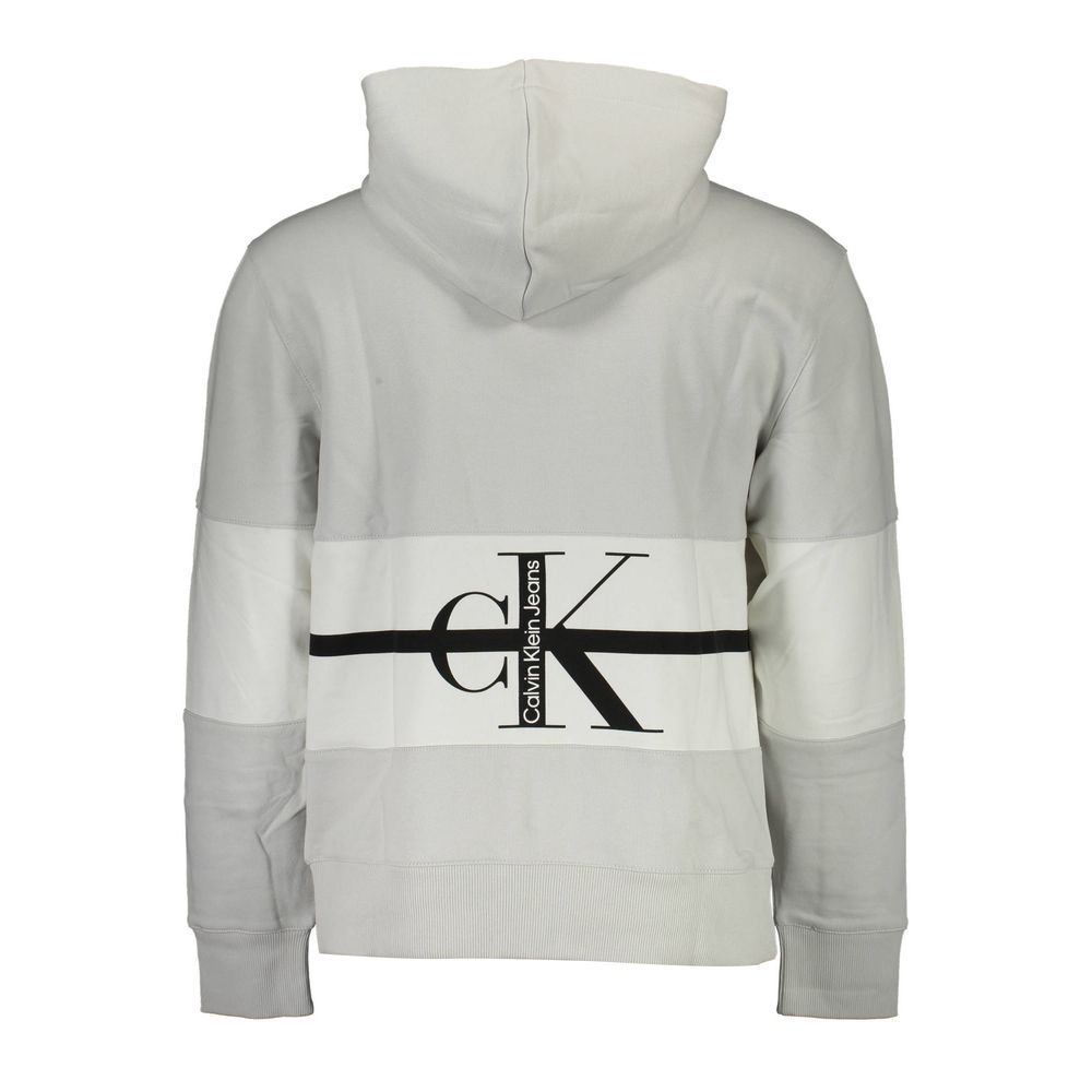 Suéter de algodón gris de Calvin Klein para hombre