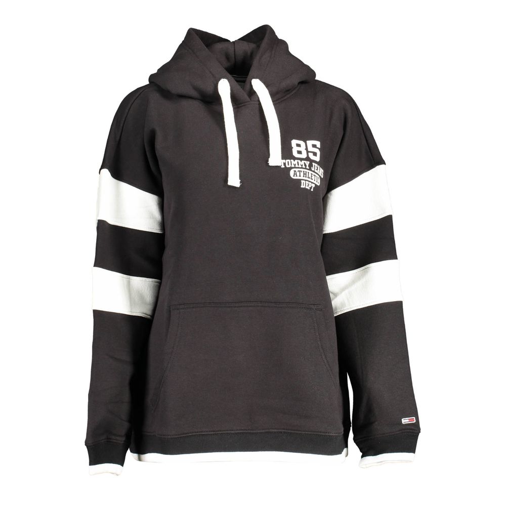 Suéter Tommy Hilfiger de algodón negro para mujer
