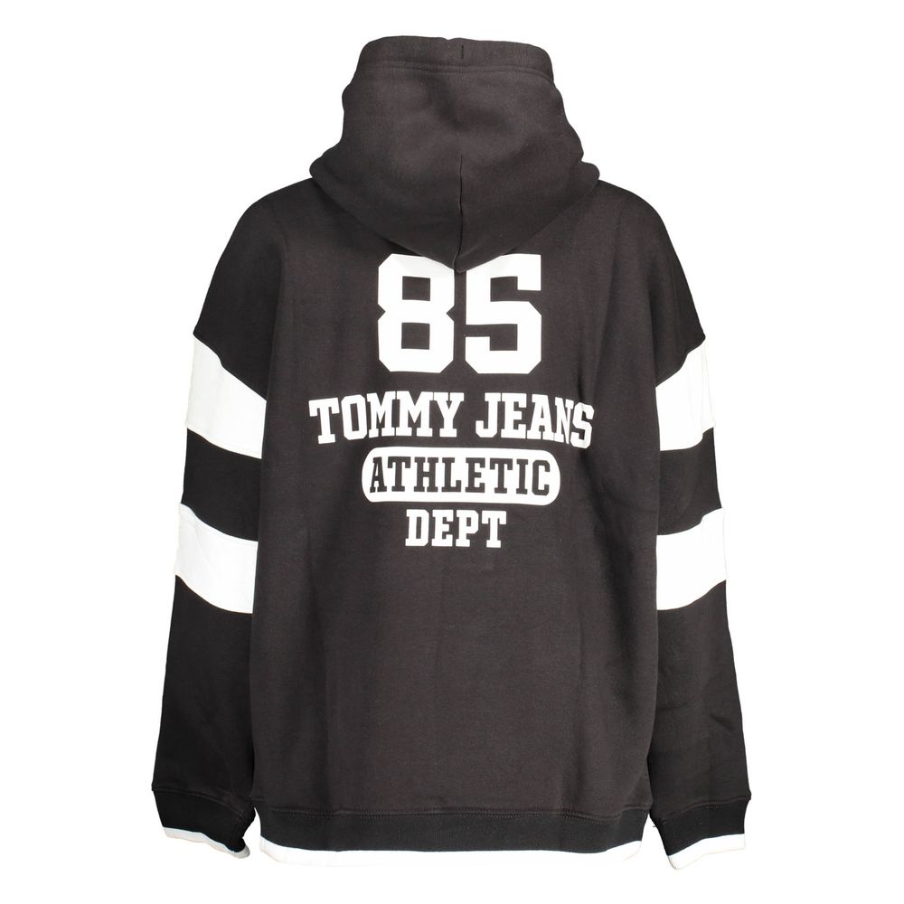 Suéter Tommy Hilfiger de algodón negro para mujer