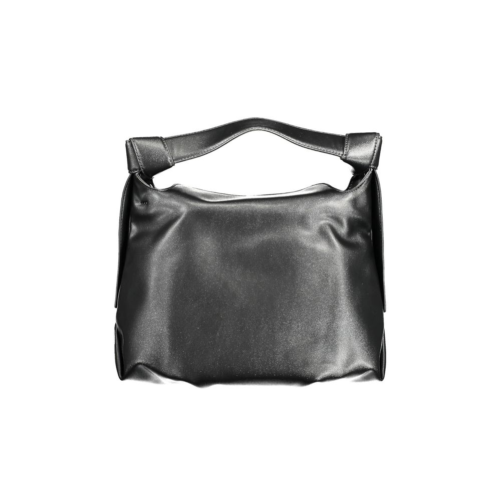 Bolso de mano de poliéster negro de Calvin Klein