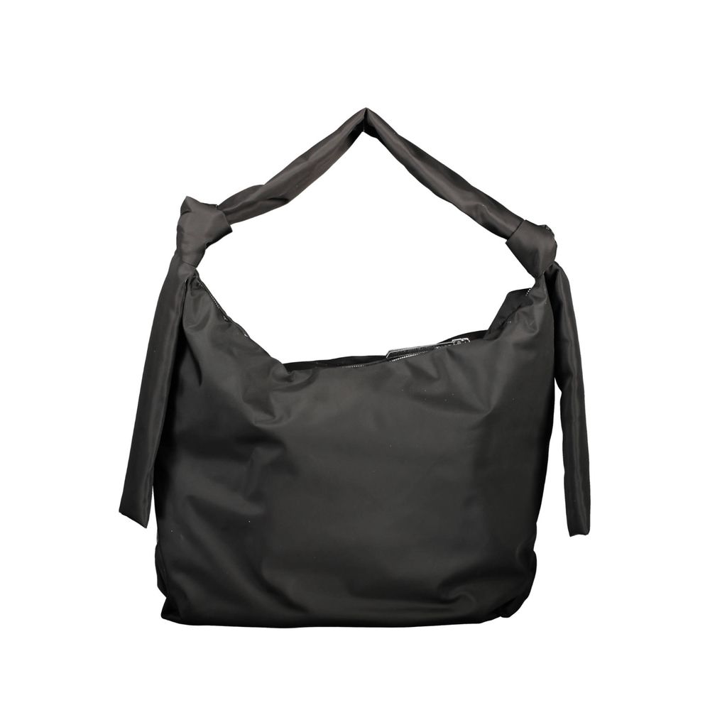 Bolso de mano de poliéster negro de Calvin Klein