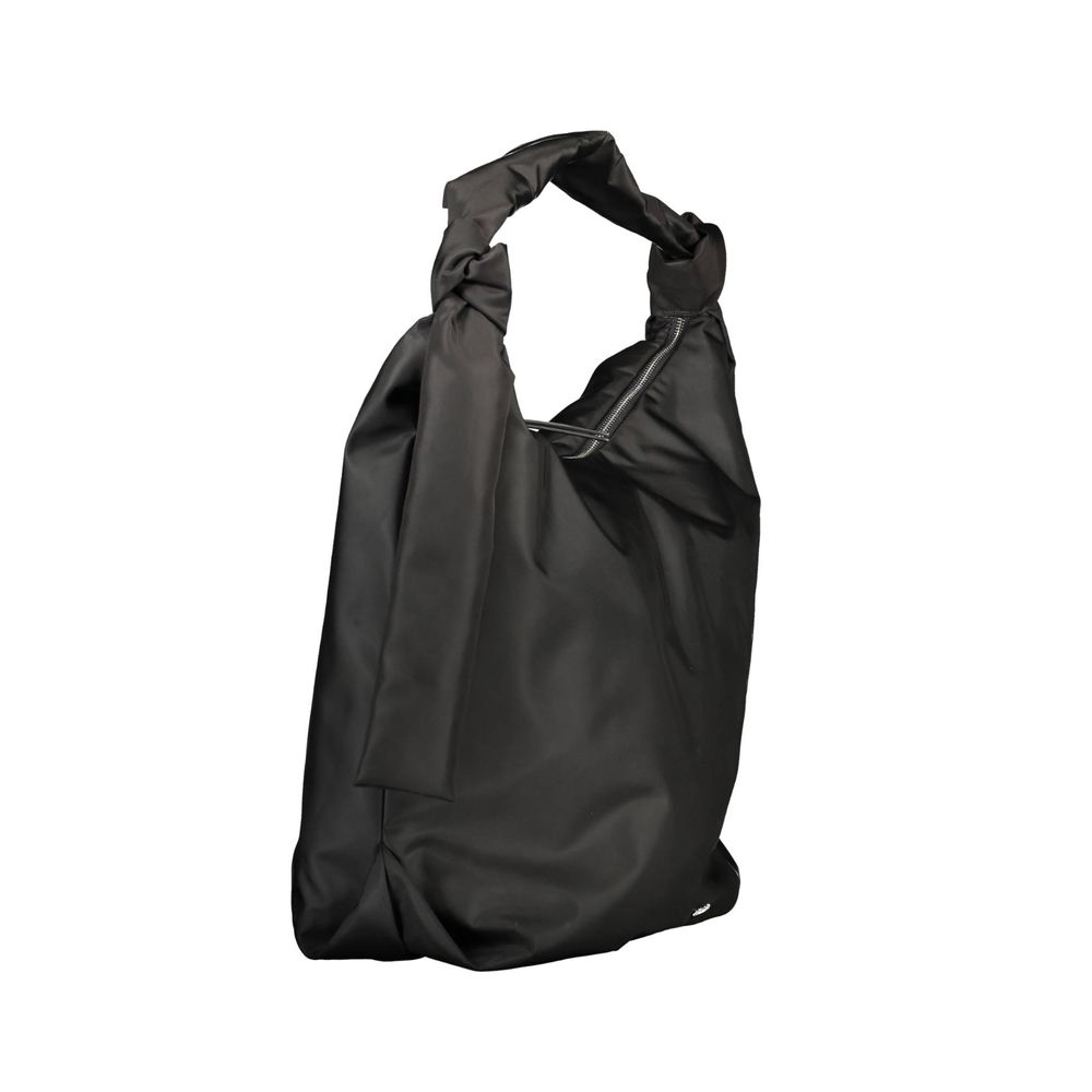 Bolso de mano de poliéster negro de Calvin Klein