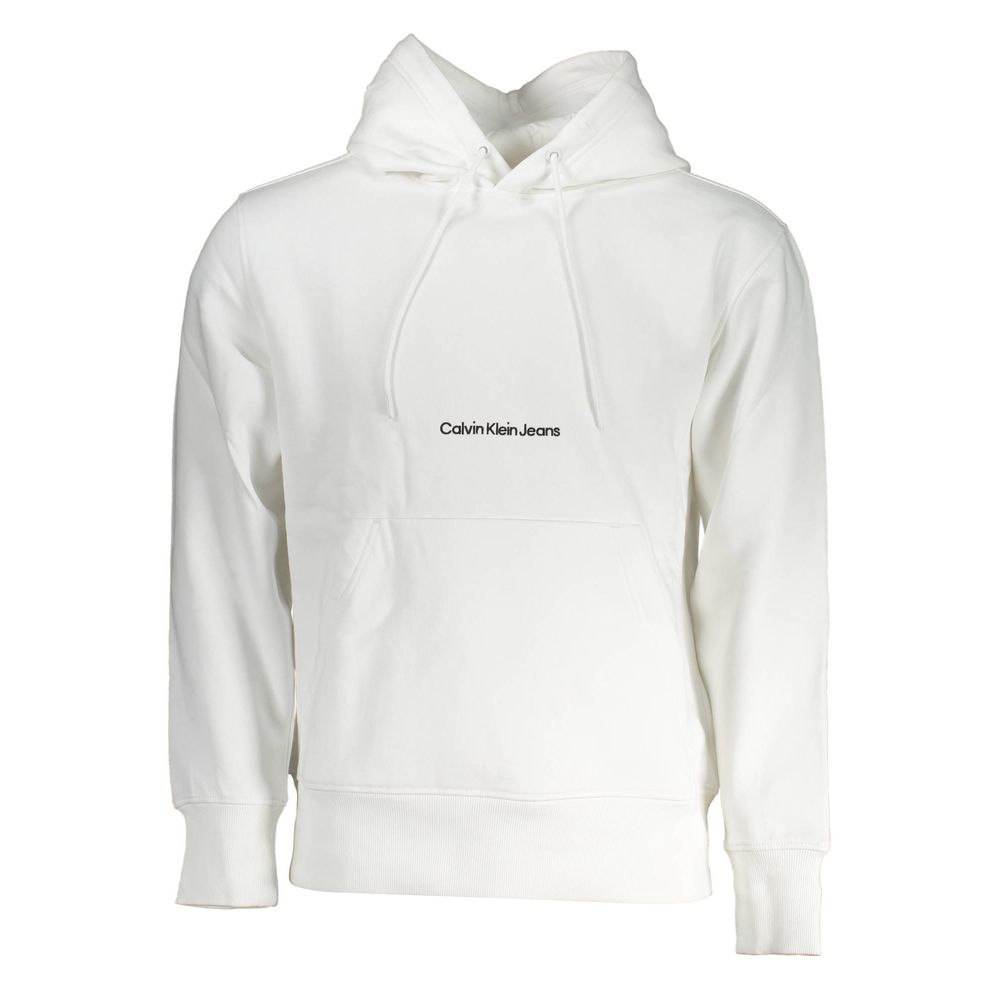 Suéter de algodón blanco de Calvin Klein para hombre