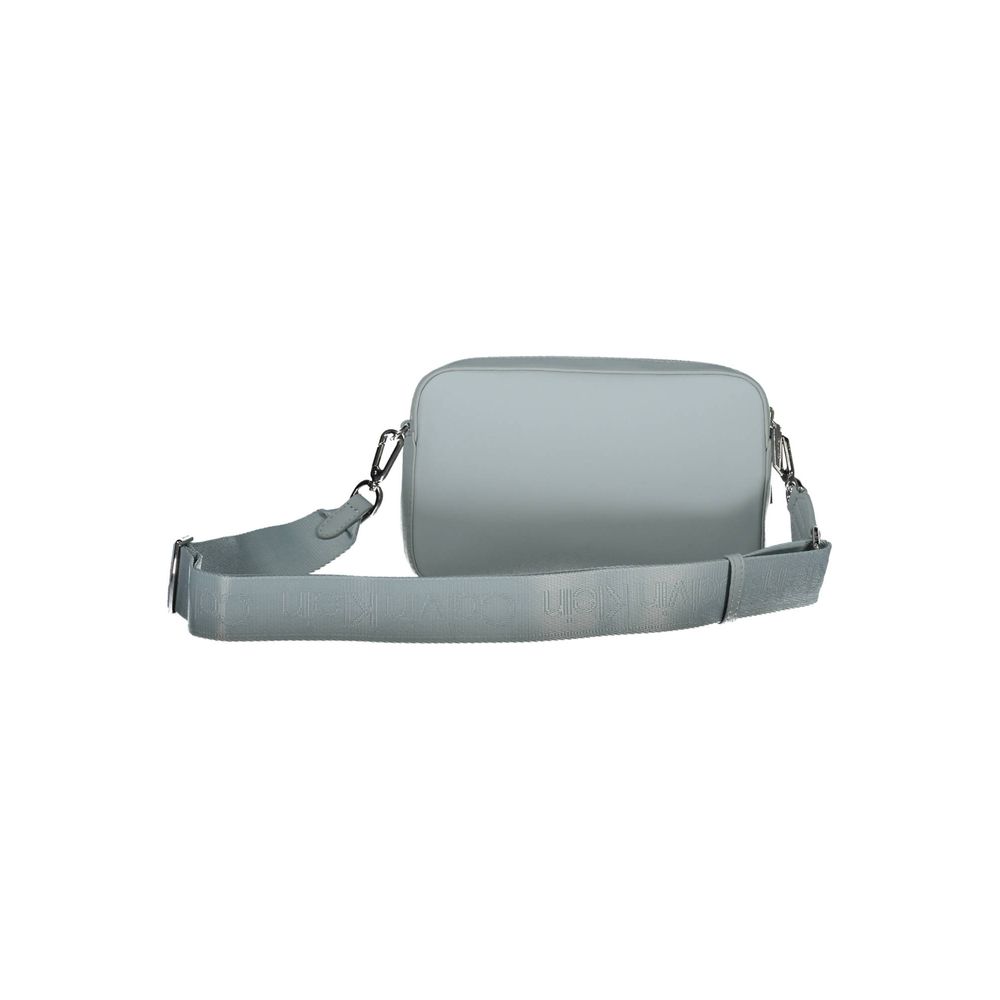 Bolso de mano de poliéster azul de Calvin Klein