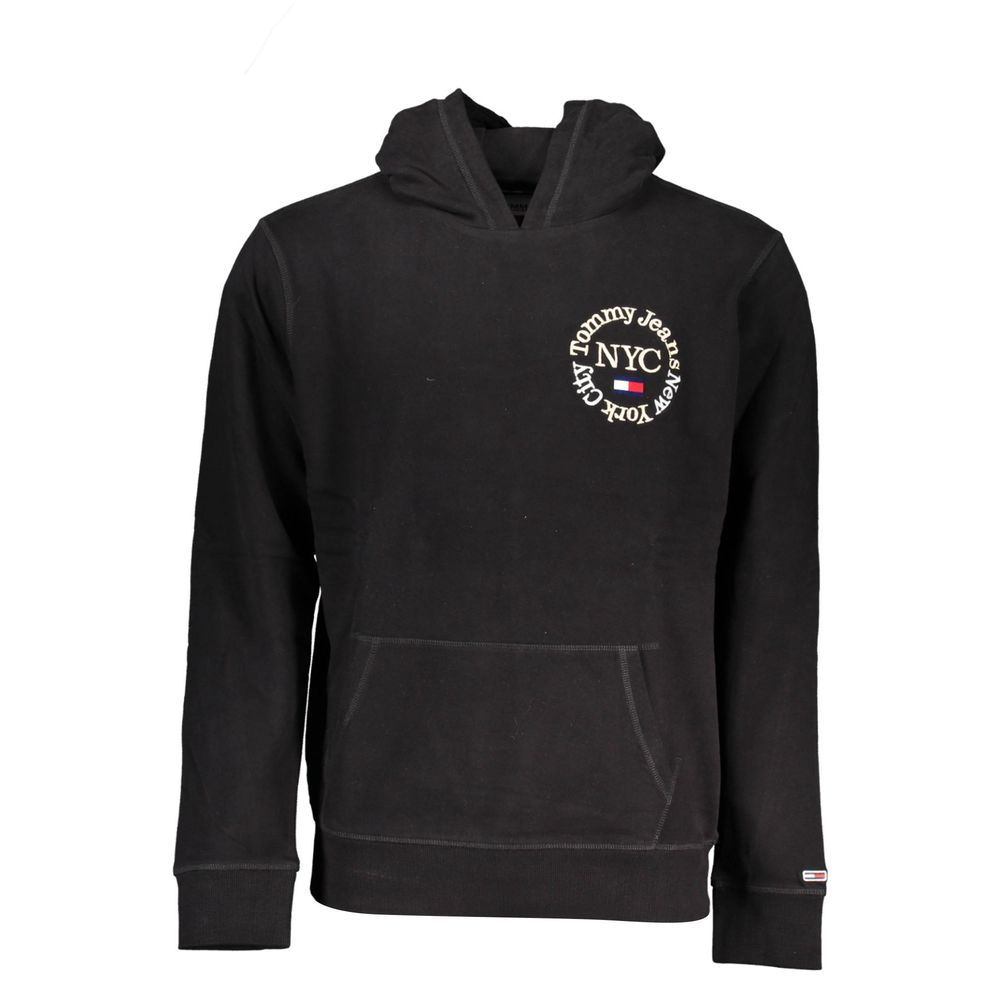 Suéter Tommy Hilfiger de algodón negro para hombre