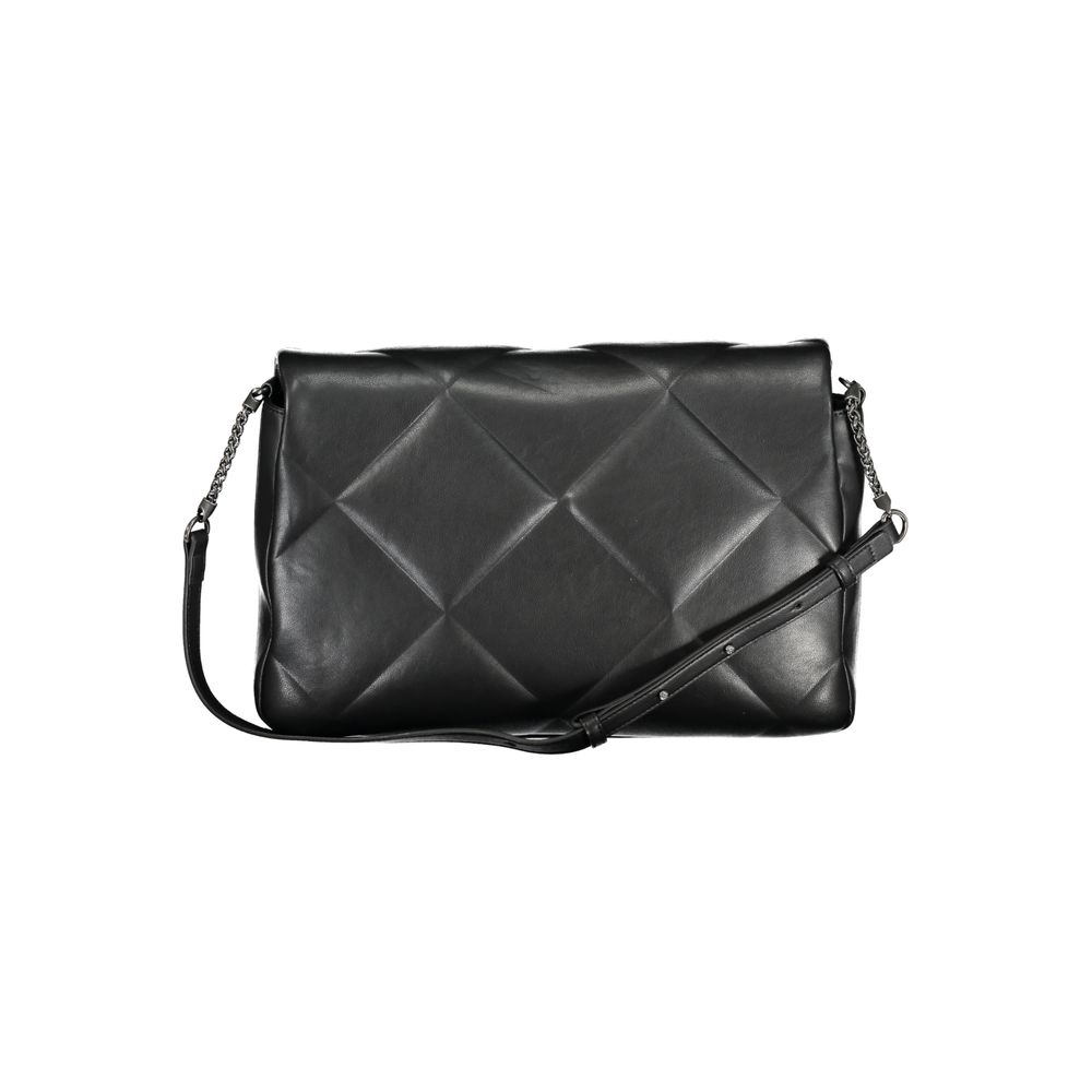 Bolso de mano de poliéster negro de Calvin Klein