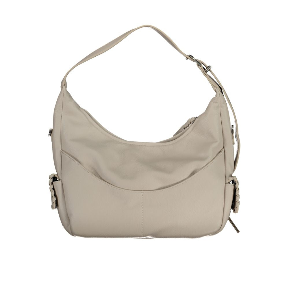 Bolso de polietileno blanco Desigual