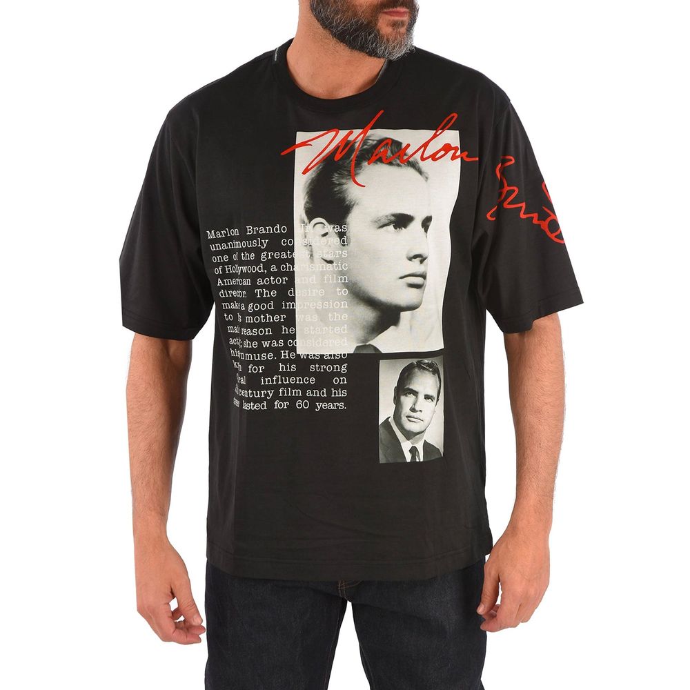 Camiseta de algodón Dolce &amp; Gabbana