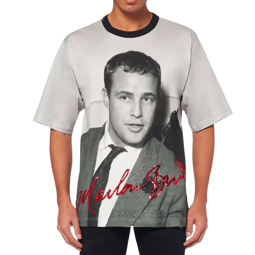 Camiseta de Marlon Brando de Dolce &amp; Gabbana