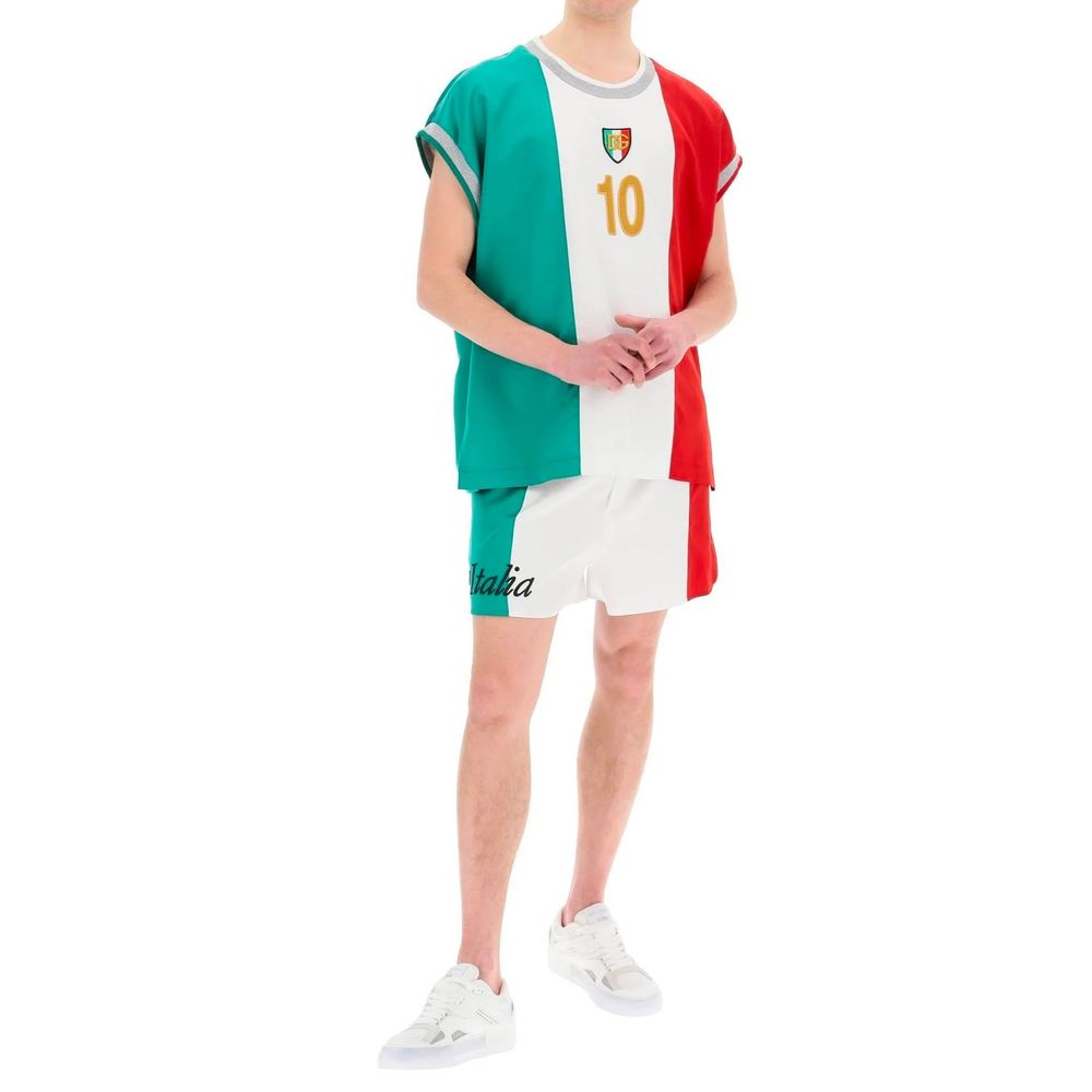 Camiseta de satén Dolce &amp; Gabbana