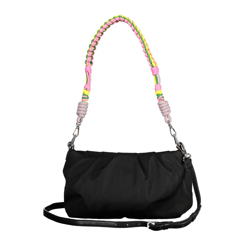 Bolso de mano Desigual de poliéster negro