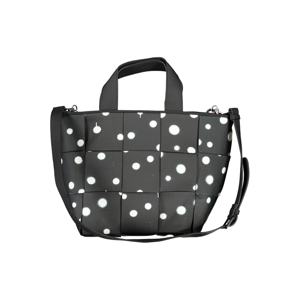 Bolso de mano Desigual de polietileno negro
