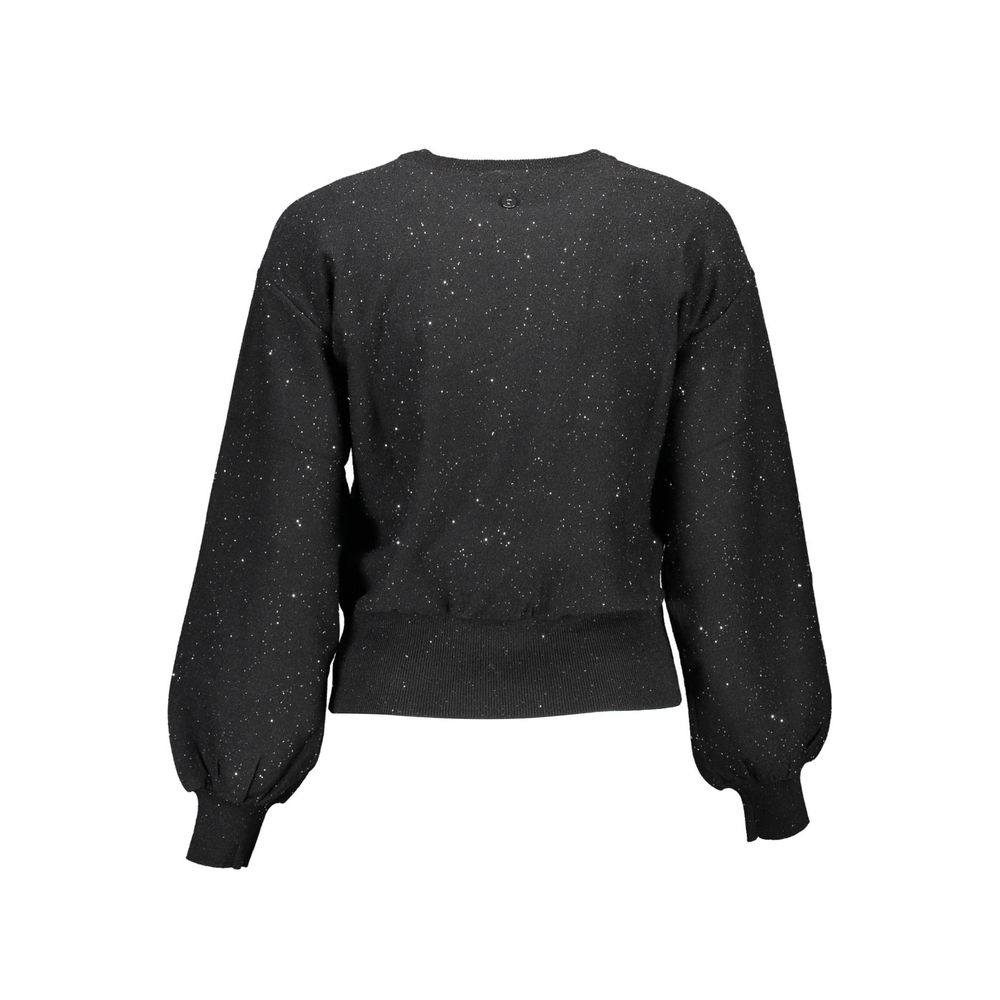 Suéter negro de poliéster Desigual