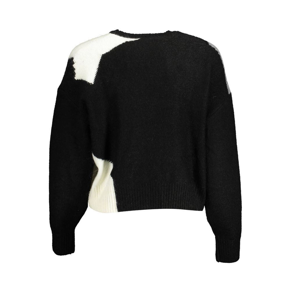 Suéter negro de poliéster Desigual