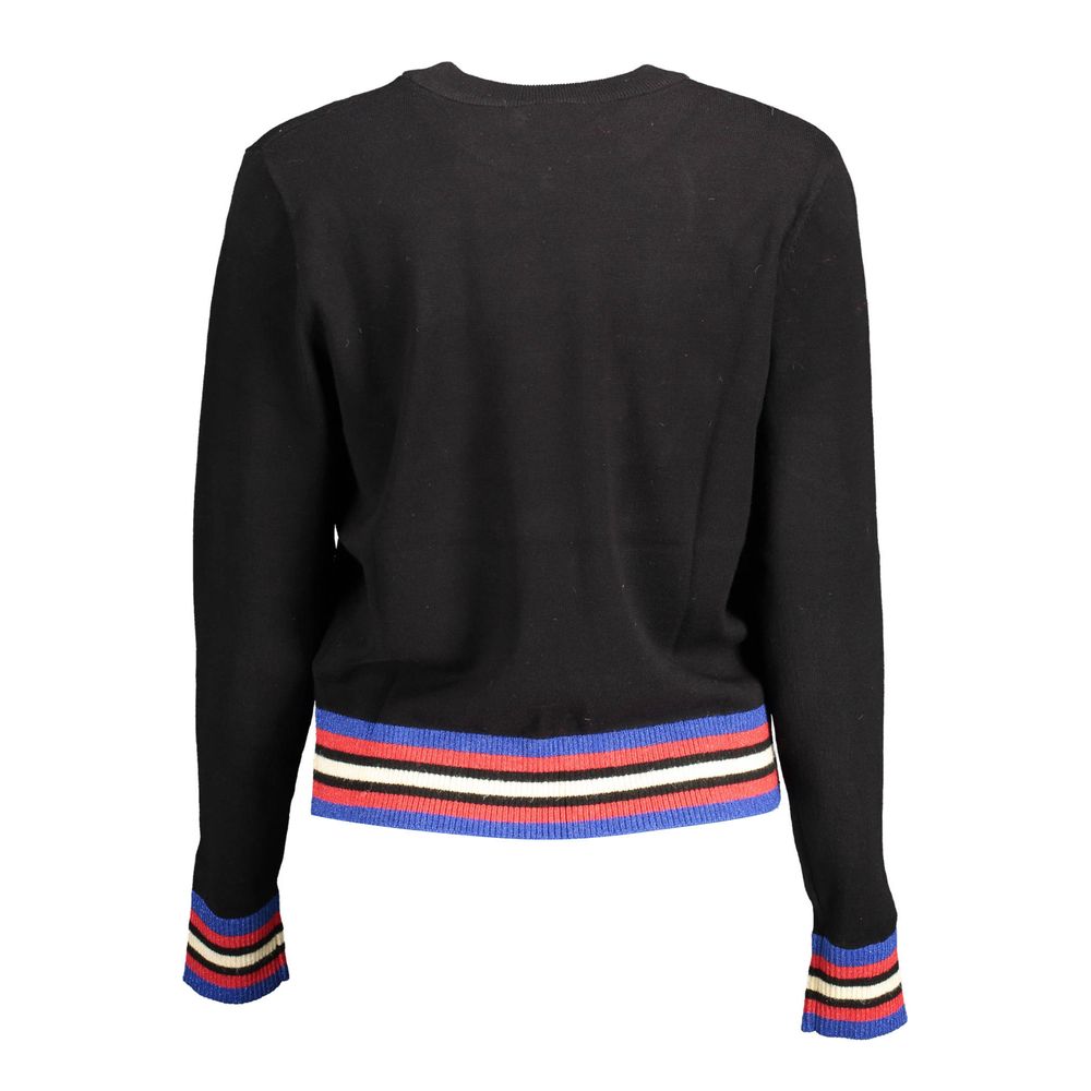 Suéter negro de poliéster Desigual