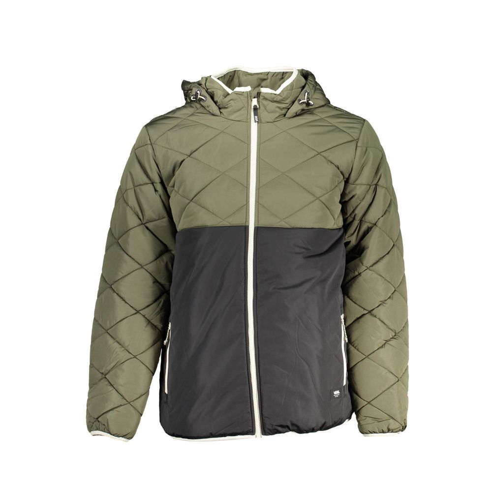Chaqueta de poliéster verde Vans para hombre