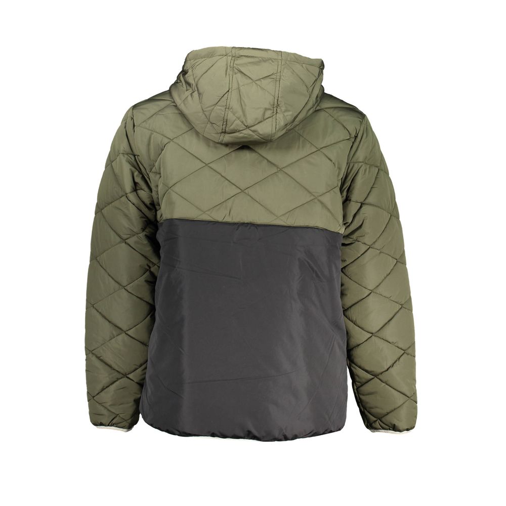 Chaqueta de poliéster verde Vans para hombre