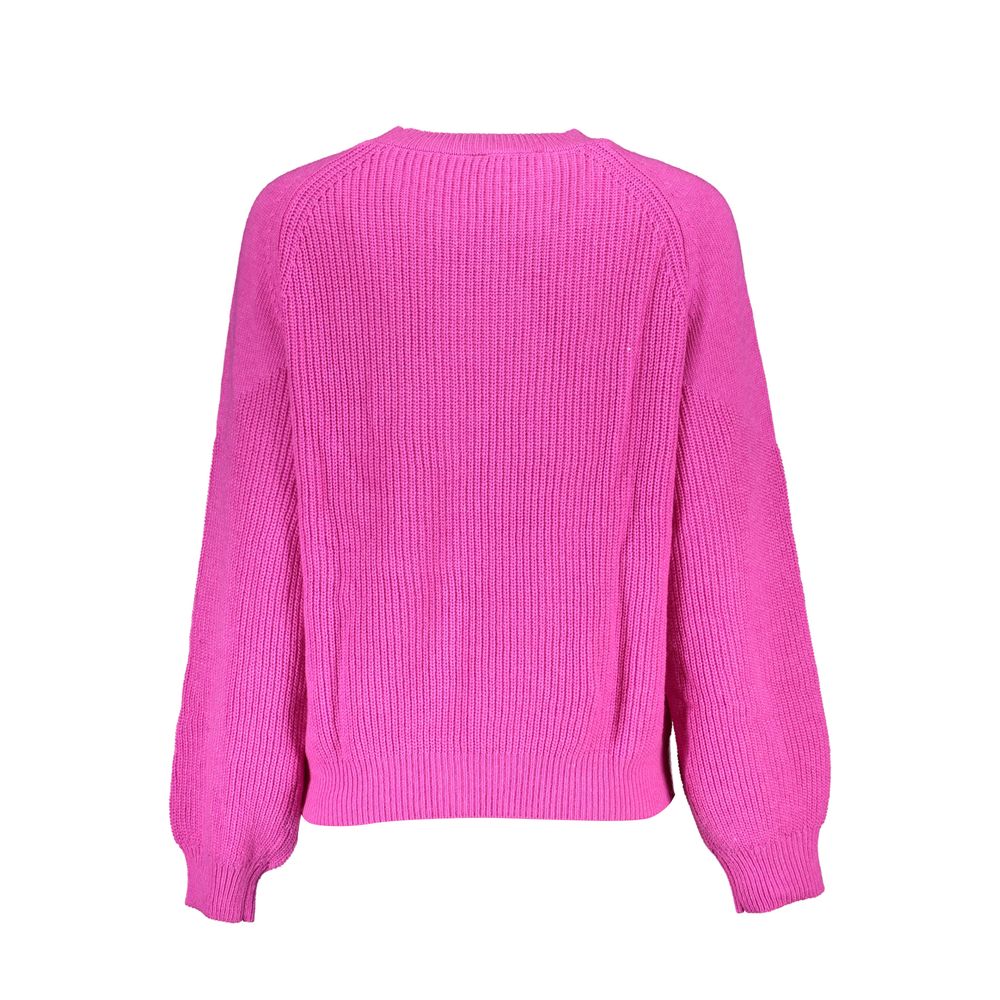 Suéter de tela rosa Desigual