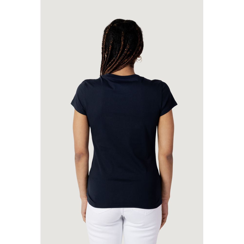 Armani Exchange Blue Cotton T-Shirt
