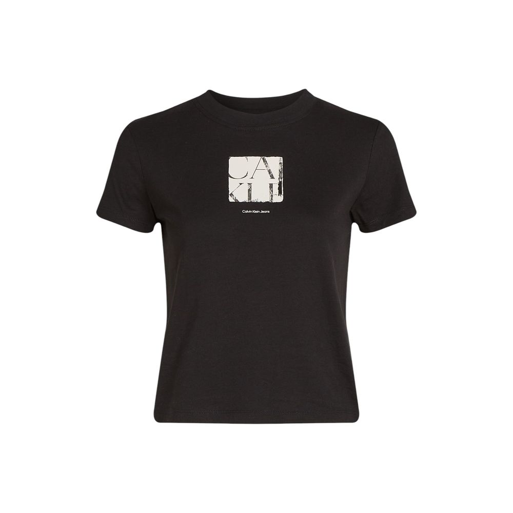 Calvin Klein Jeans Black Recycled Cotton T-Shirt
