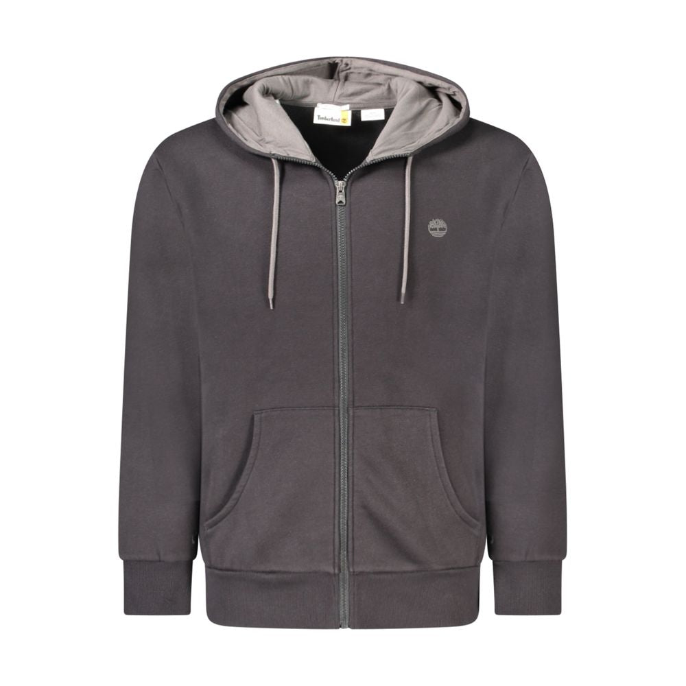 Timberland Black Cotton Men's Hoodie
