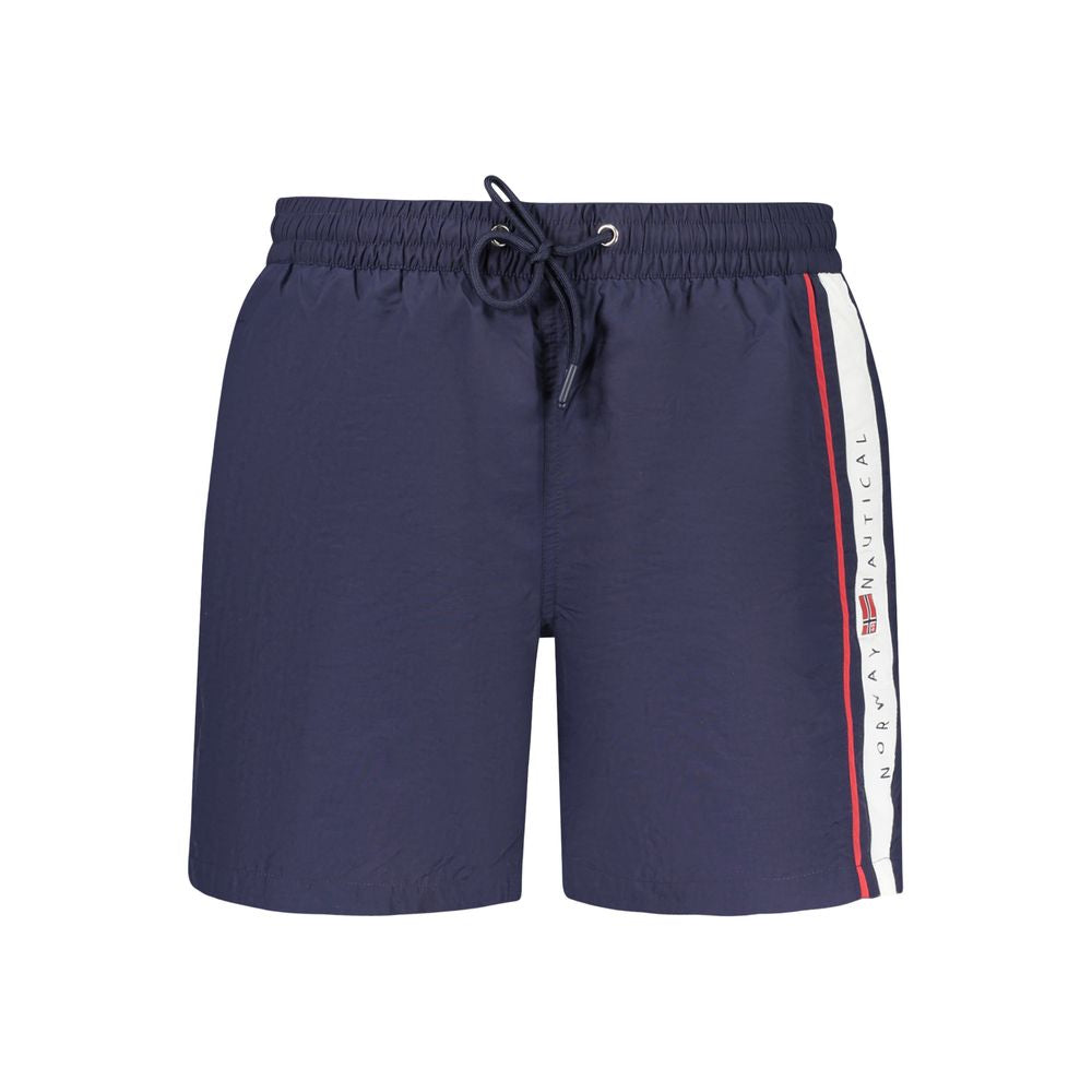 Norway 1963 Blu Poliammide Men's Swimwear Boxer