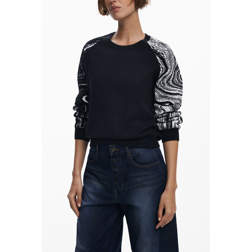 Desigual Black Polyester Women Sweater