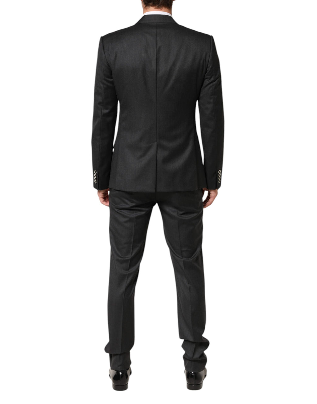 Dolce & Gabbana Black MARTINI 2 Buttons Suit 3 Piece Suit