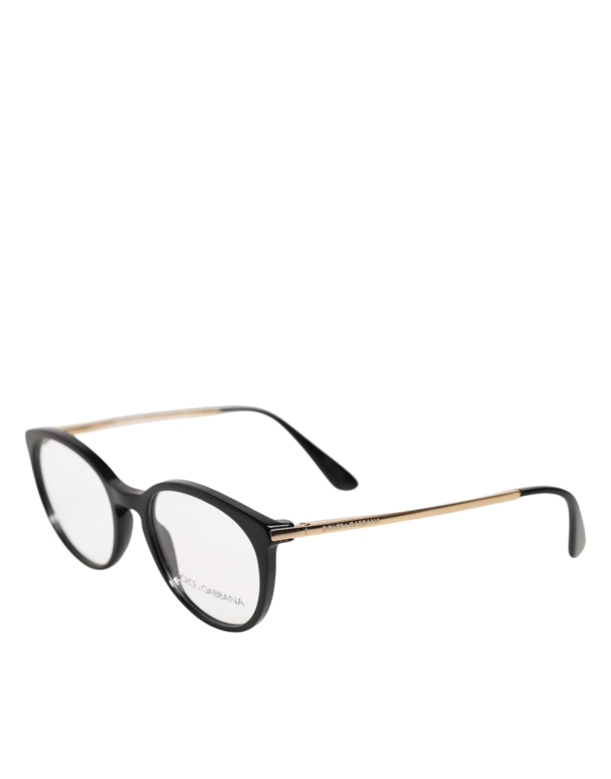 Dolce & Gabbana Black Acetate Cat Eye Frame Eyeglass Reading Glass