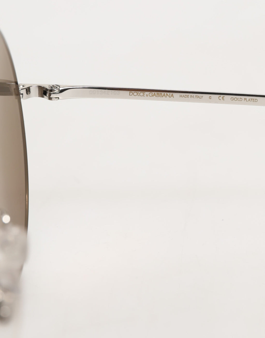 Dolce & Gabbana DG2215K Silver Metal Round Shades Eyewear Sunglasses